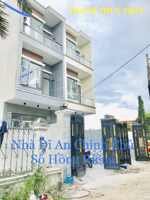 NHÀ ĐẤT MẶT TIỀN DĨ AN TẠI PHƯỜNG ĐÔNG HÒA CHÍNH CHỦ 